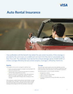Auto Rental Insurance