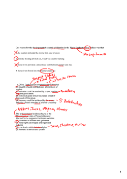 Essay Topics Review Sheet