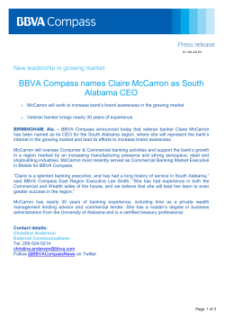 McCarron named Compass CEO for South