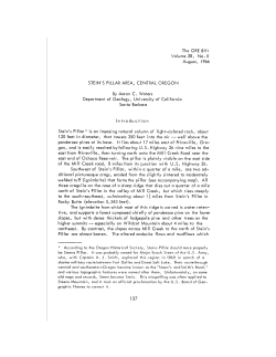 Ore Bin / Oregon Geology magazine / journal