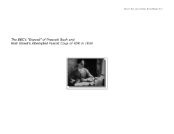 of Prescott Bush and Wall Street`s - How Santa Clara Valley Became