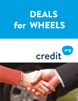 Deals for Wheels