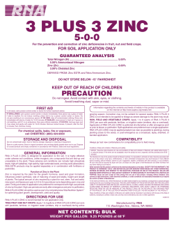 3 PLUS 3 ZINC