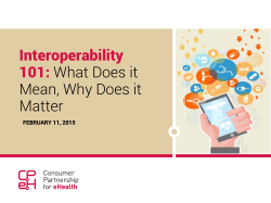 Interoperability 101: What Does it Mean, Why Does it Matter