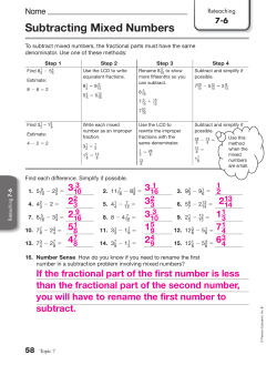 7-6 Worksheet KEY