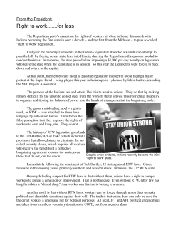 Right to work.......for less