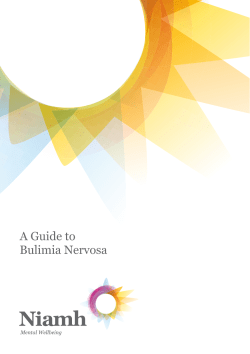 A Guide to Bulimia Nervosa