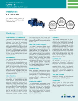 OMNI F2 Datasheet 4 - 10 inch (DS-W-OMF-00-00-0611