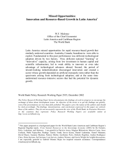 - World Bank eLibrary