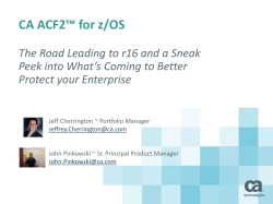 CA ACF2 r16 enhancements