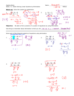 + = - = x y 42 x y 34 3x 5y 1 2x 5y 9 - = + = x 2y 12 x 6y 20