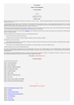chapter 3- methodological - Jean Alain Monfort