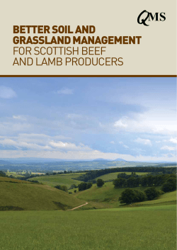 better soil and grassland management for