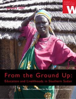 South Sudan 01 07.qxp - United Nations Girls` Education Initiative