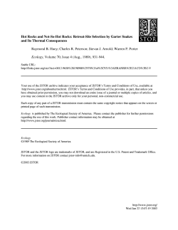 Hot Rocks and Not-So-Hot Rocks: Retreat