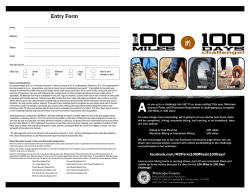 100 Miles in 100 Days - Maricopa County Parks