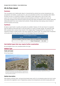 H5.1b Polar desert