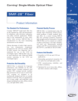 SMF-28™ Fiber SMF-28™ Fiber