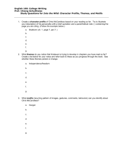 ITW Complete Study/Discussion Questions