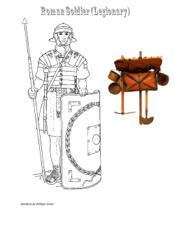 6 Roman Soldier and Roman Weapons Handout