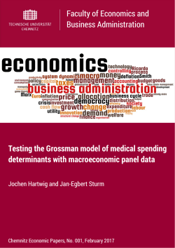 Faculty of Economics and Business Administration