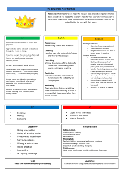 The Emperor`s New Clothes Art English Audience Collaboration