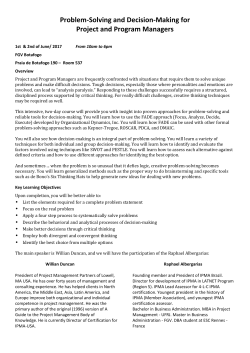 Contract Management and Administration