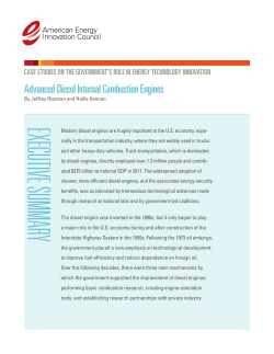 advanced diesel internal Combustion engines