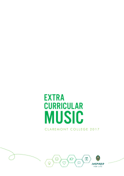 Music@Claremont - Claremont College