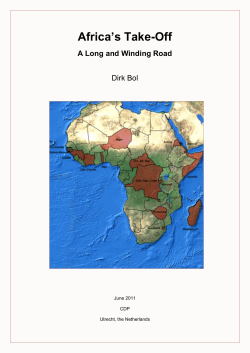 Africa`s Take-Off
