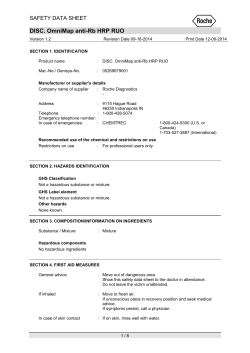 DISC. OmniMap anti-Rb HRP RUO - Ventana Medical Systems, Inc.