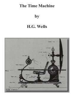 The Time Machine by H.G. Wells