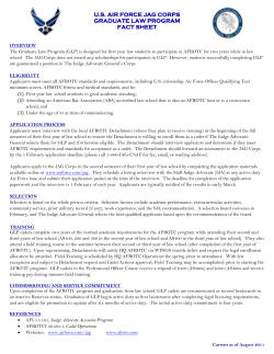 us air force jag corps graduate law program fact sheet