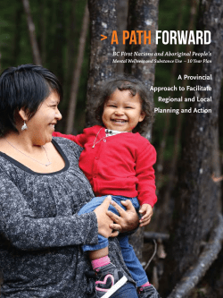 A Path Forward - First Nations Health Authority