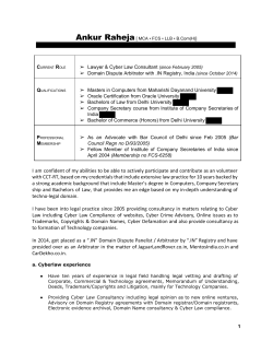 I am confident of my abilities to be able to actively participate