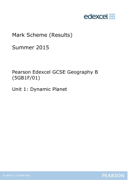 Mark Scheme - Revision World