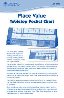 Place Value - Learning Resources