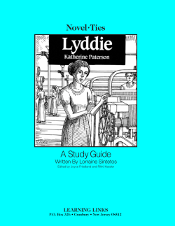Novel&bull;Ties A Study Guide