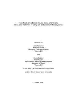 the PDF document - Ministry of Forests, Lands and