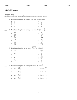 Chapter 9 Practice Problems