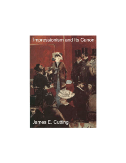 Impressionism And Its Canon - your website!