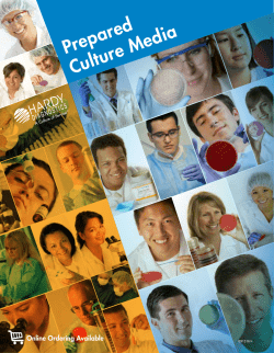 Prepared Culture Media