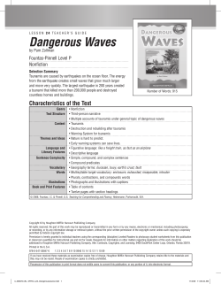Dangerous Waves - Houghton Mifflin Harcourt