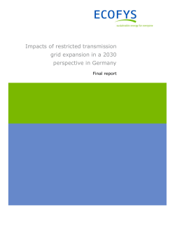 Impacts of restricted transmission grid expansion in a 2030