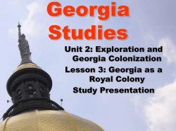 PDF Notes – Unit 2 Lesson 3 – Georgia as a Royal