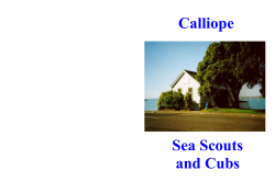 Cover Pg1.pub - Calliope Sea Scouts