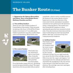 The Bunker Route(2,5 km)