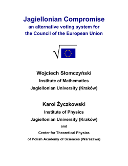 Jagiellonian Compromise