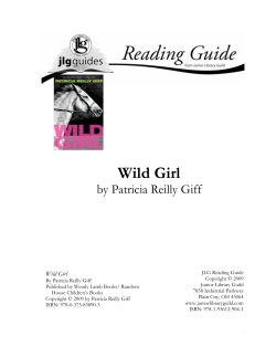 Wild Girl - Junior Library Guild