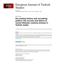 Re-creating history and recreating publics: the success